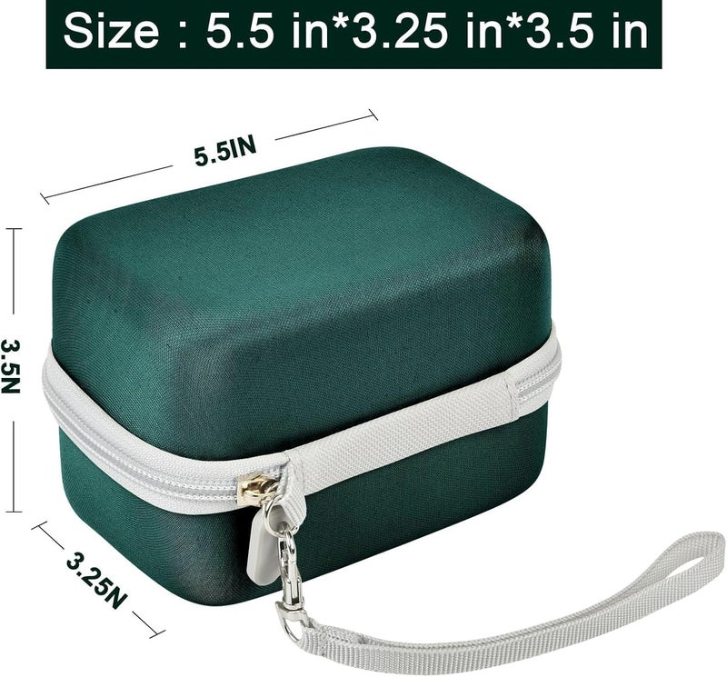 Grapsa Digital Camera Case Compatible with KODAK EKTAR H35 H35N Half Frame Film Camera, Storage Holder Organizer for Kodak Ultra F9 M35 M38 Paper Shoot kamera, 35mm Film Rolls (Box Only) - Dark Green - Image 5